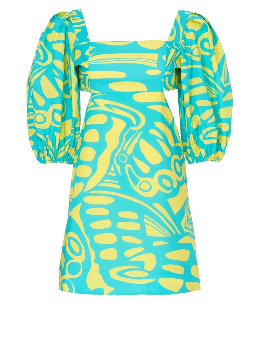 Alexis Bodhi Puff-Sleeve Mini Dress